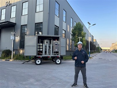 Υπαίθριος καθαριστής λαδιού φορητού μετασχηματιστή με μοντέλο PLC GSM για έλε...